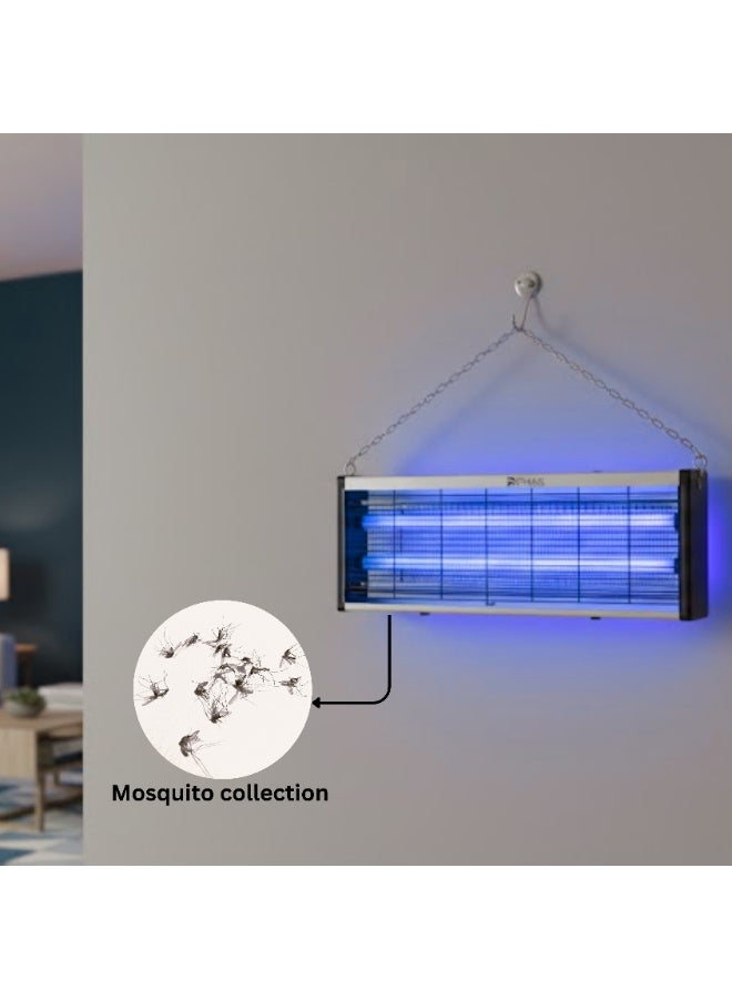 remas 12W Electric mosquito killer lamp, Electronic Zapper, Insect Fly Killer ,Powerful Mosquito Zapper, Moth Trap, Indoor Use. Instant Electric Mosquito swatter, High-Voltage Fly Zapper, Fruit Fly Traps Fly Killer ,Electric Fly Swatter . - Image 5