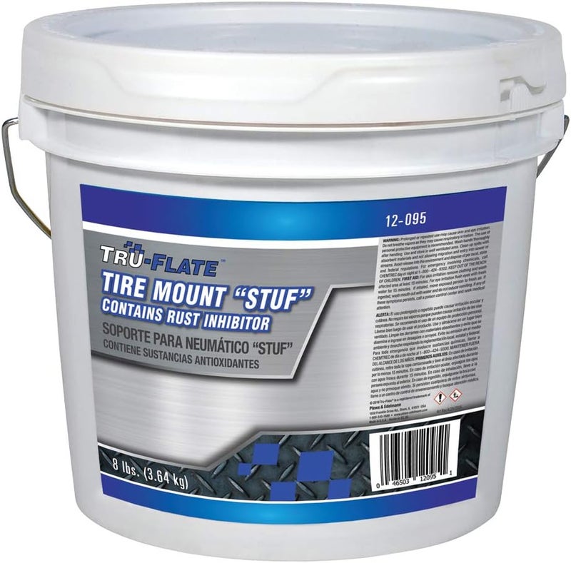 Tru-Flate Tire Mount 'Stuf' Lubricant - 8 lbs Pail with Rust Inhibitor - Image 1