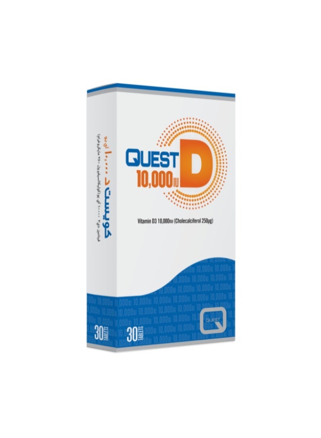 Quest D 10,000 IU Tablet 30s