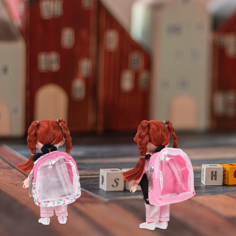 2Pcs Mini Backpack Model Decorative Backpack Mini House Decor Accessories - Image 3