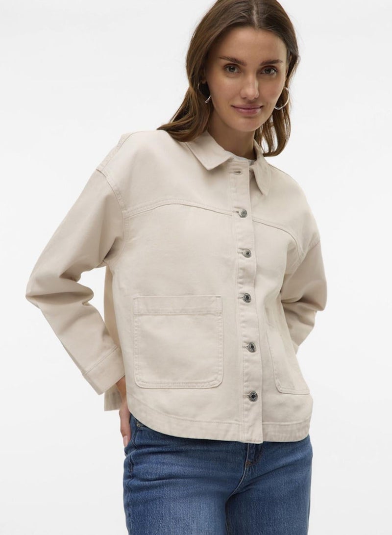 VERO MODA جاكيت جينز - Image 3