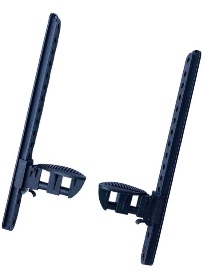 silvercnc 1 Pair Kayak Foot Pegs Canoe Pedal Trigger  - Image 4