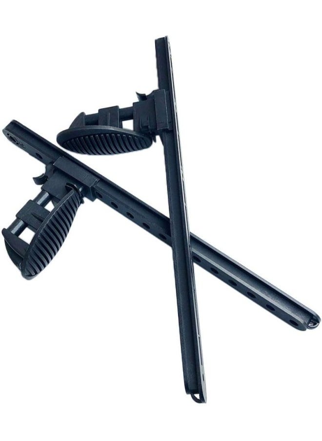 silvercnc 1 Pair Kayak Foot Pegs Canoe Pedal Trigger  - Image 3