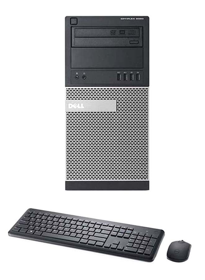 ديل جهاز كمبيوتر OPT 3010 MT Tower مزود بمعالج Intel Core i3 وذاكرة وصول عشوائي سعة 4 جيجابايت ومحرك أقراص ثابتة سعة 500 جيجابايت وبطاقة رسومات مدمجة مع الماوس ولوحة المفاتيح - Image 1
