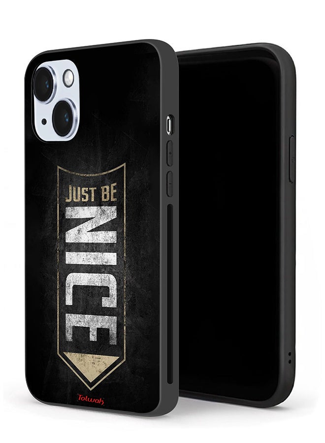 Tolwak Apple iPhone 14 Plus Protective Case Just Be Nice - Image 1