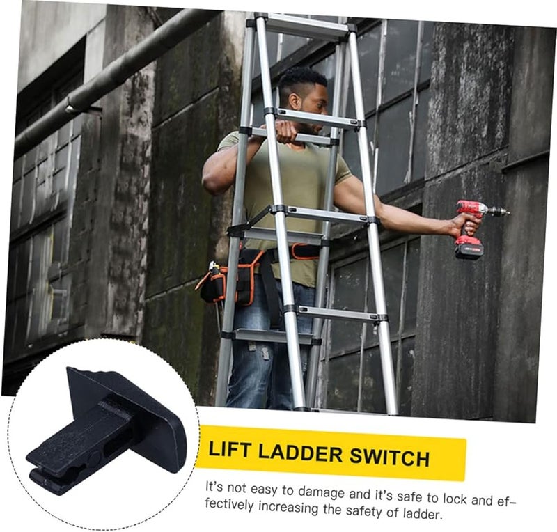 2 Pack Telescopic Ladder Replacement Buttons Heat Resistant Easy Install Parts - Image 3