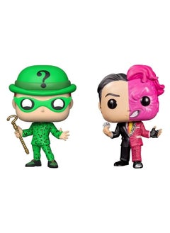 Funko Pop Batman 1995 Twoface and Riddler 2Pk Gw Exclusive Action Figure 