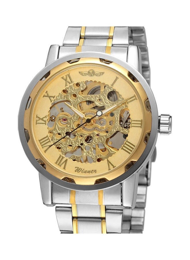 Winner Men's Stainless Steel Manual Mechanical Wristwatch  - Image 1