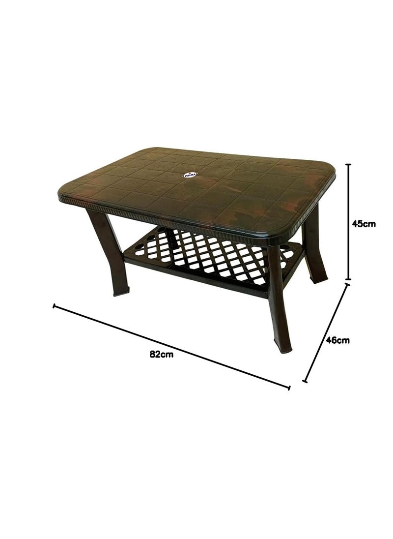 PRIMA Prima 5020 Center Dining Coffee TableTea TableTeapoy for Home Office Outdoor Cherry Color  - Image 2