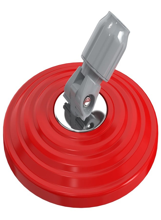 RinseWise Plastic Mop Base Replacement for RinseWise Spin Mop Bucket,Replacement Mop Parts, Mop Accessories for Household Cleaning, Floor Mop Parts-Red - Image 1
