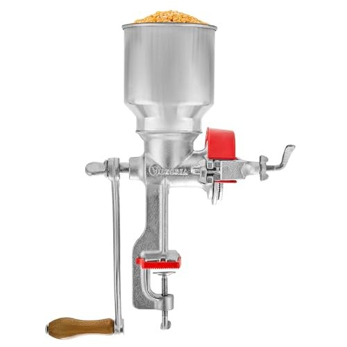Victoria Manual Cast Iron Grain Mill with High Hopper, Premium Corn-Grinding Mill and Grain Grinder, Made in Colombia - Image 1