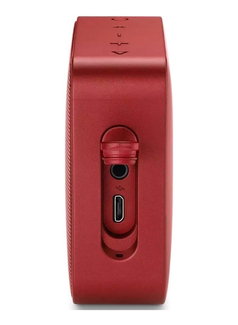 JBL GO 2 Portable Bluetooth Speaker 3 Watts - Red - Image 1