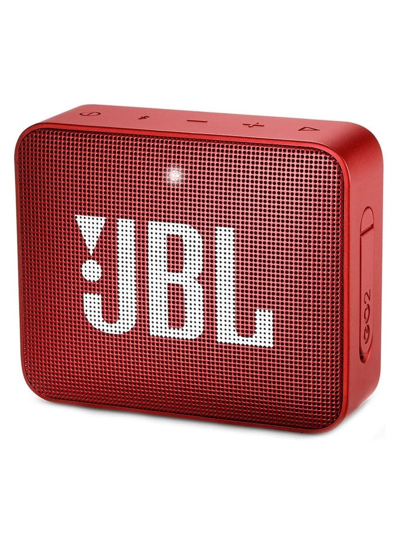 JBL GO 2 Portable Bluetooth Speaker 3 Watts - Red - Image 5