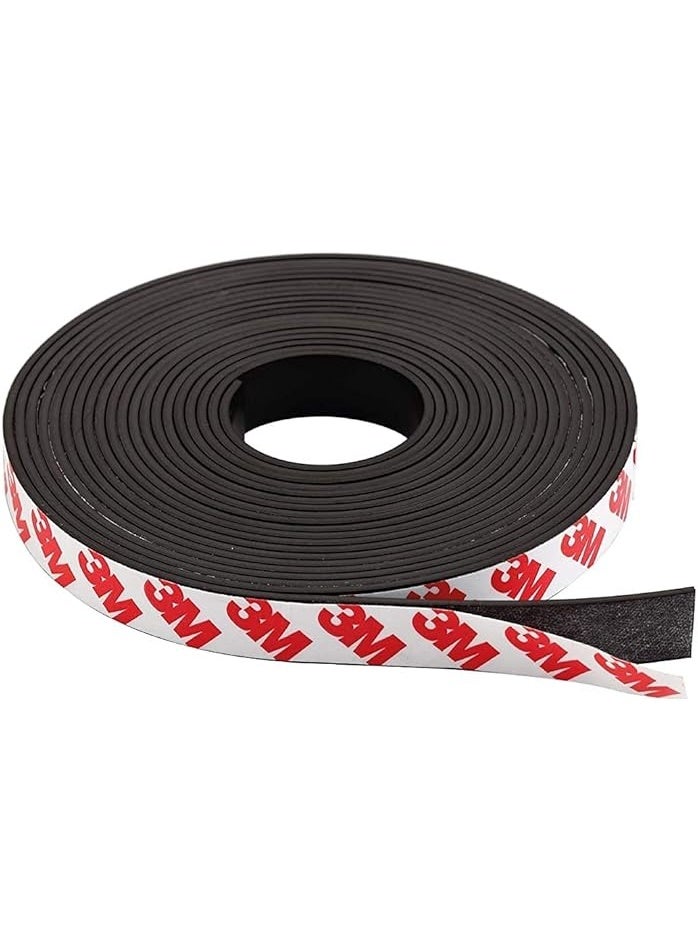 Green Tiger Magnetic Tape with Adhesive, Magnet Tape Roll with 3M Strong Adhesive Backing. Perfect for DIY, Art Projects, whiteboards & Fridge Organization | 20 mm Wide x 1 Meter Long - Image 1