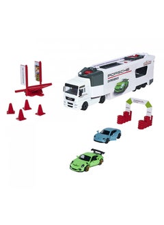 Majorette Man Tgx Truck Porsche Experience+ 2 Cars  - Image 1