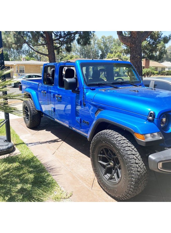 KSaAuto Spiral Antenna Compatible with Jeep Wrangler JL JK JKU JLU Rubicon Unlimited Sahara Gladiator (2007-2021) | 16" Flexible Stub Antenna Replacement | Upgrade Designed for Premium Radio Reception - Image 3
