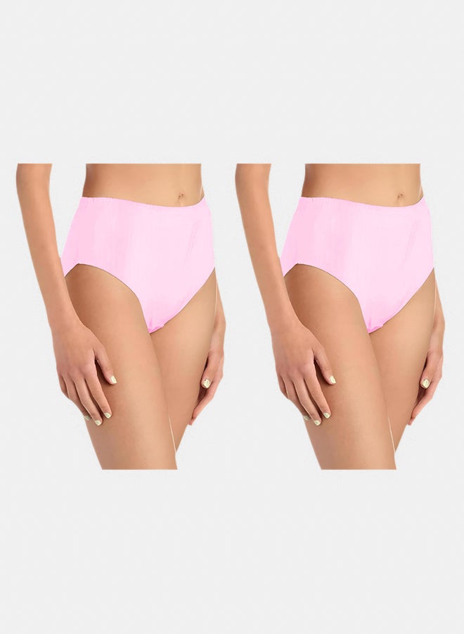 Dahab Cotton Set Of 2 Pieces Plain Brief For Women - Image 1
