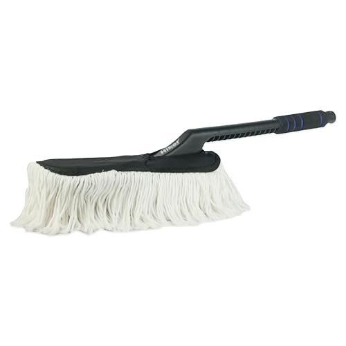 Hiker by Varroc Multi-Purpose Car Duster | Wax-Treated Microfiber Brush for Scratch-Free Cleaning | Long Handle, Reusable, Ideal for Car, Truck, SUV & Home Use - Image 2