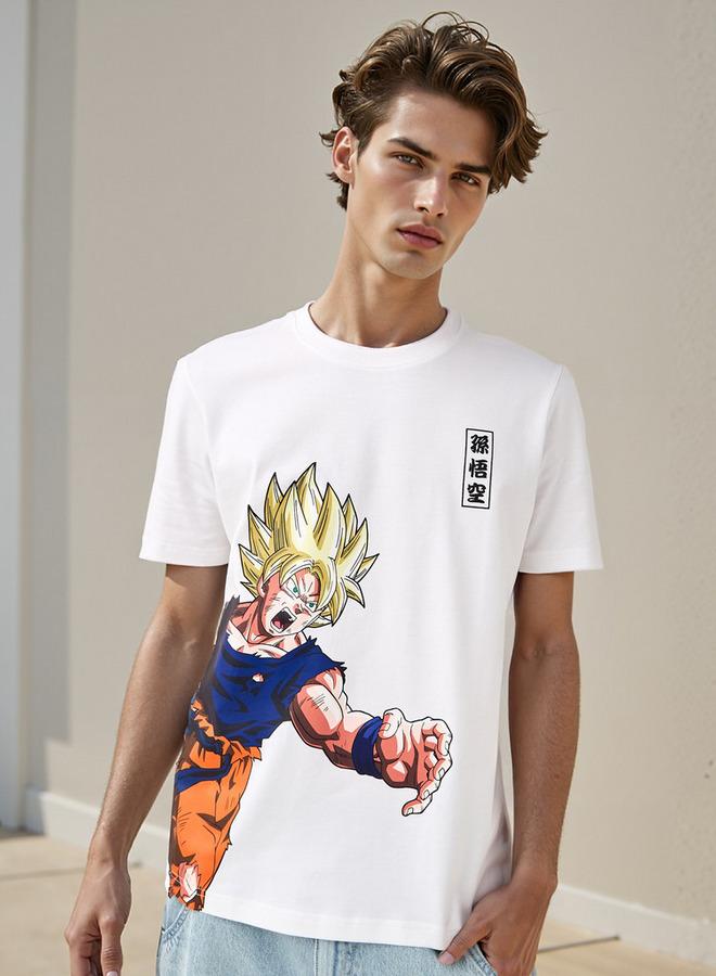 سبلاش فيڤ تيشيرت دراجون بول زد بطبعة ياقة دائرية - Image 1