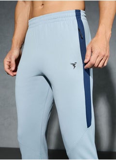 Technosport Men Solid Slim Fit Track Pants with Techno Dry by Styli  - Image 1