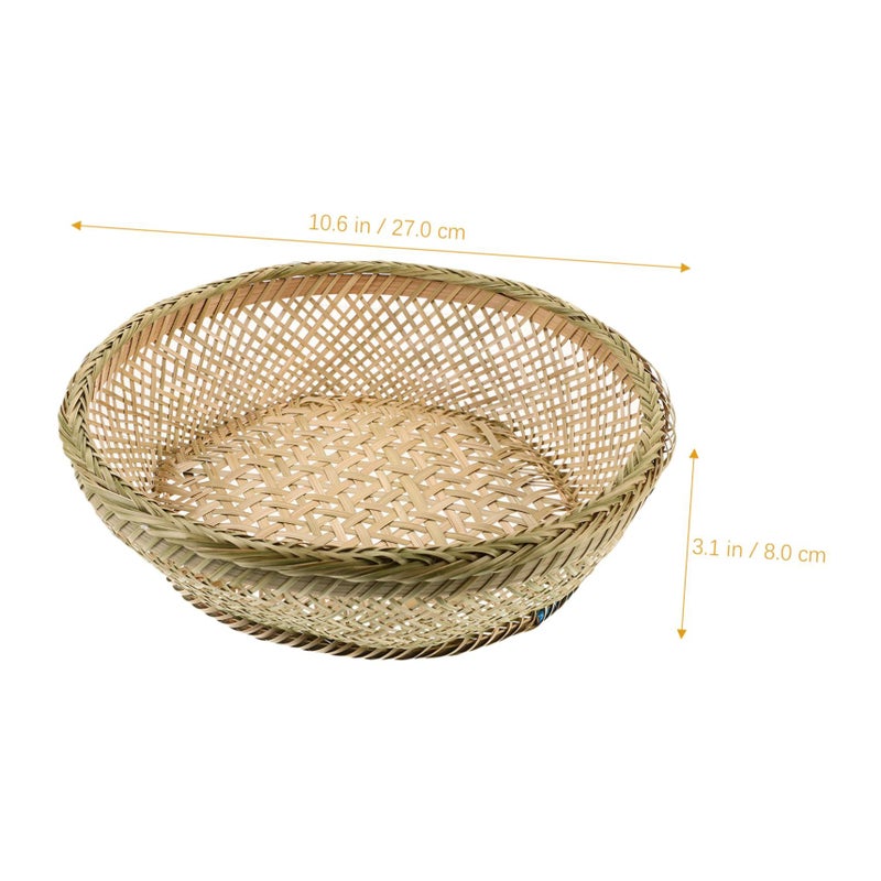 Hand Woven Storage Basket Olive Green Container For Home Organization - Image 5