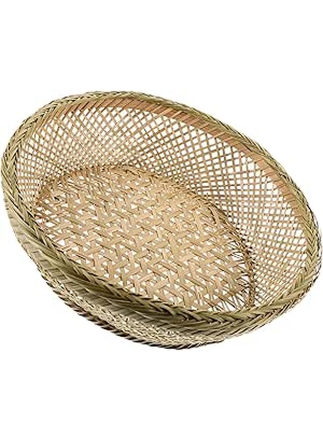 Hand Woven Storage Basket Olive Green Container For Home Organization - Image 1