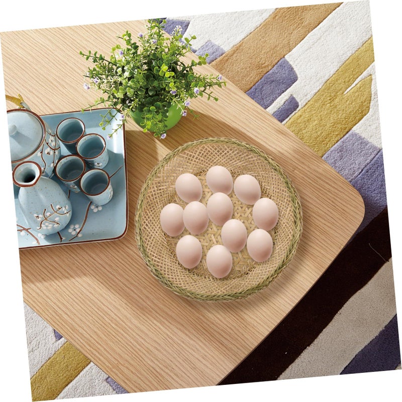 Hand Woven Storage Basket Olive Green Container For Home Organization - Image 3