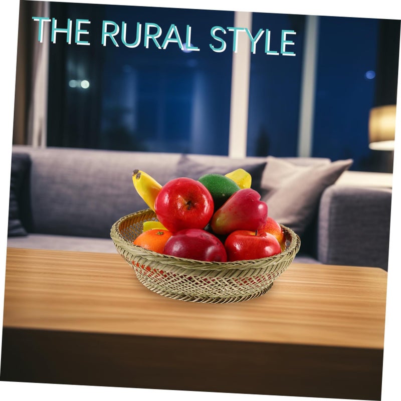 Hand Woven Storage Basket Olive Green Container For Home Organization - Image 4