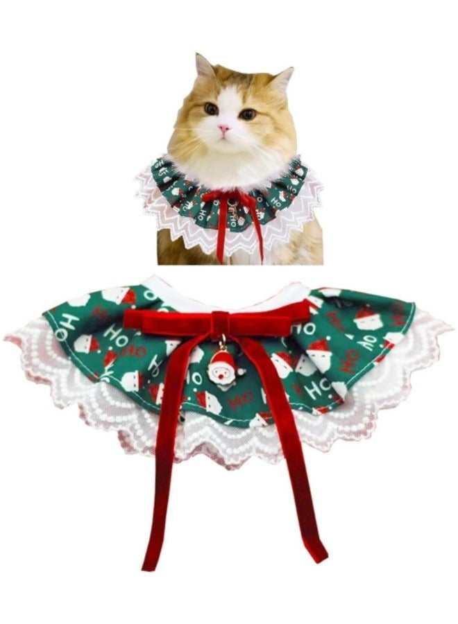 جيجيرو زي مهرجان الحيوانات الأليفة للكلاب والقطط، وشاح مريلة على شكل ربطة عنق للكلاب والقطط ومنشفة لعاب الحيوانات الأليفة، وشريط - Image 1