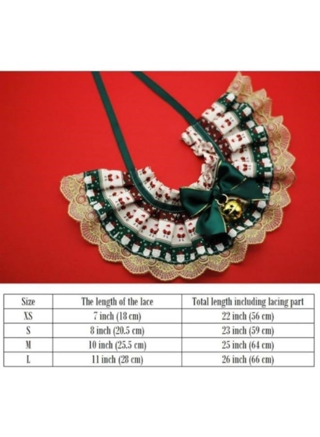 جيجيرو زي مهرجان الحيوانات الأليفة للكلاب والقطط، وشاح مريلة على شكل ربطة عنق للكلاب والقطط ومنشفة لعاب الحيوانات الأليفة، وشريط - Image 4