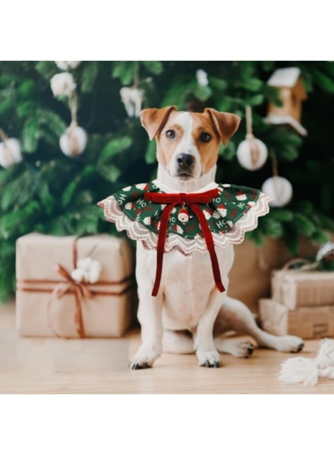 جيجيرو زي مهرجان الحيوانات الأليفة للكلاب والقطط، وشاح مريلة على شكل ربطة عنق للكلاب والقطط ومنشفة لعاب الحيوانات الأليفة، وشريط - Image 2