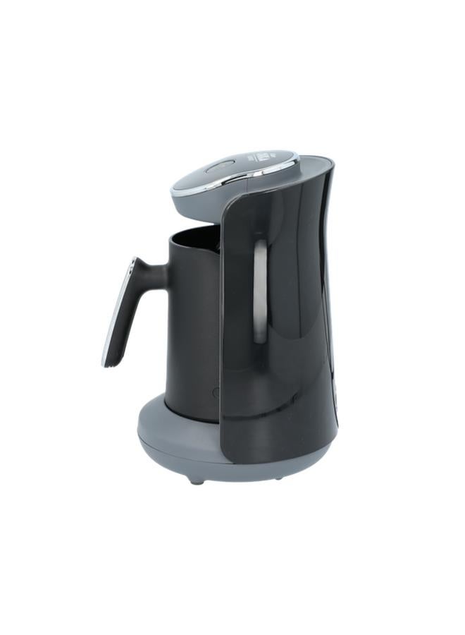 ارزوم اوكا ماكينة صنع القهوة التركية مينيو 4 أكواب بقوة 480 وات باللونين الأسود والكروم OK004-K - Image 4