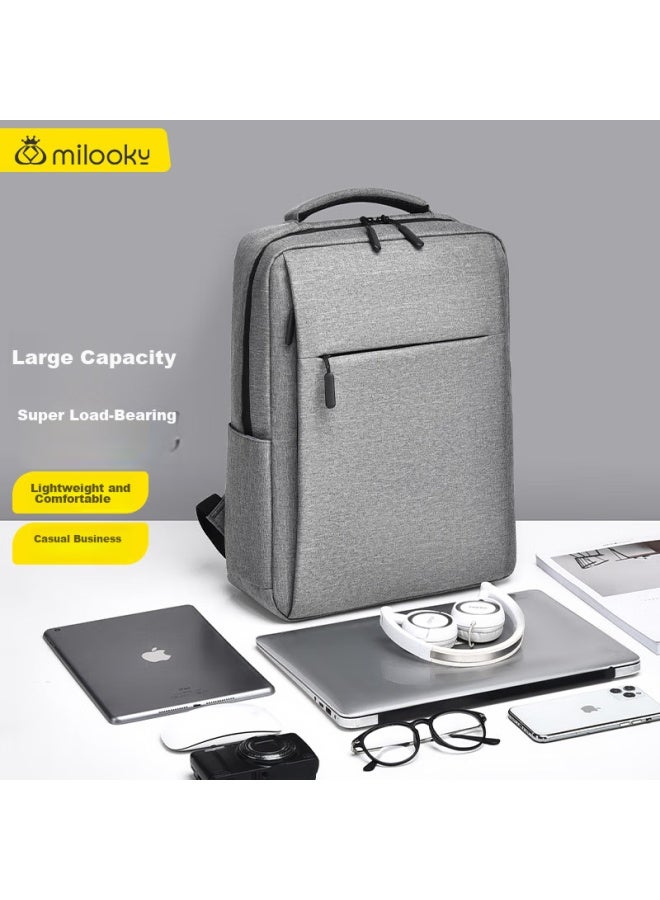 Milooky Simple Urban Backpack Laptop Bag For Men And Women, Business Backpack 14/16/15.6 Inch - Image 4
