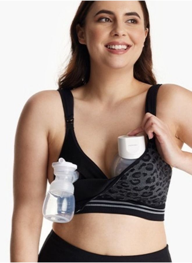 Momcozy - Hands Free Pumping Bra, Maternity Nursing Bras Support for Spectra, Medela, Elvie, Willow and More - Image 1