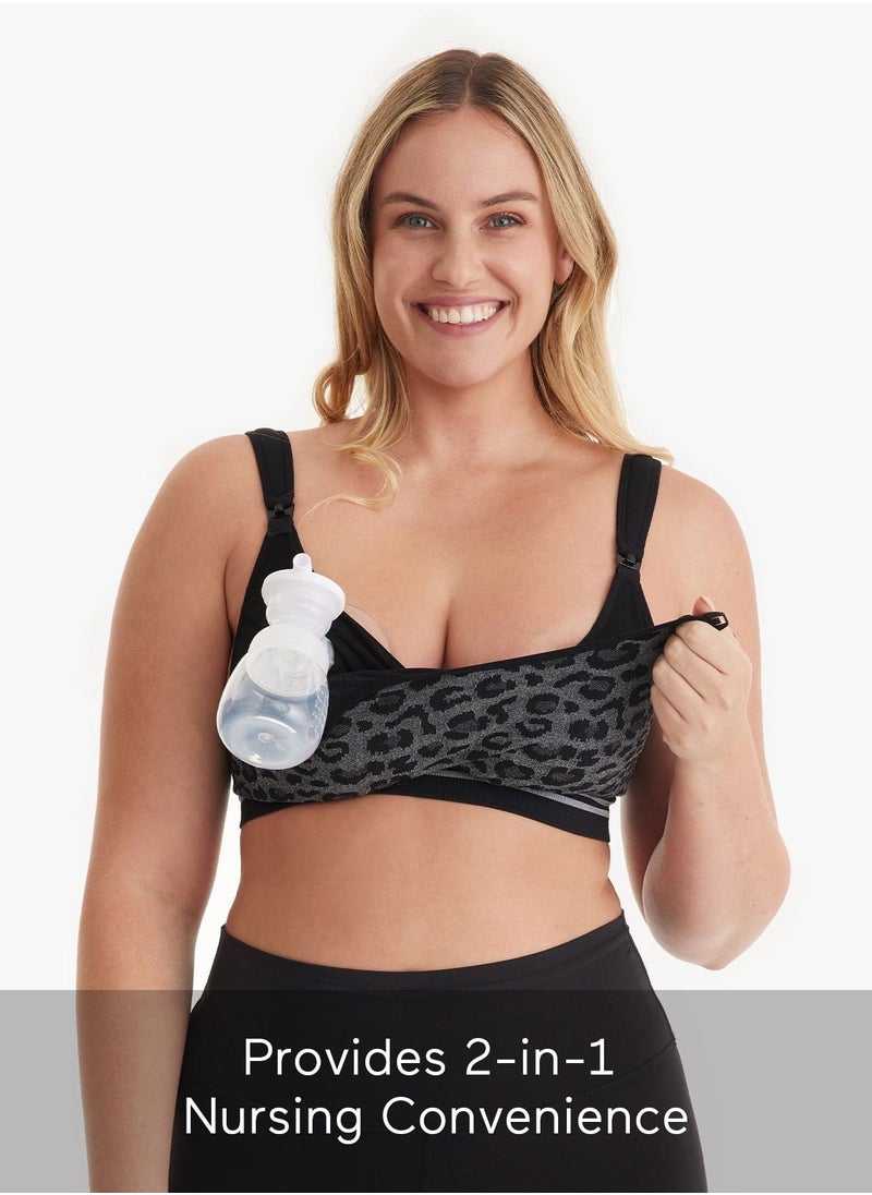 Momcozy - Hands Free Pumping Bra, Maternity Nursing Bras Support for Spectra, Medela, Elvie, Willow and More - Image 1