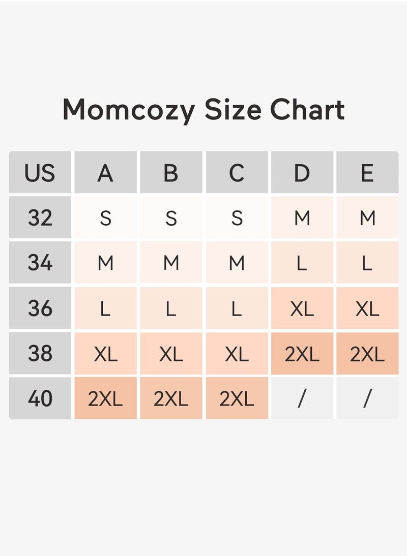 Momcozy - Hands Free Pumping Bra, Maternity Nursing Bras Support for Spectra, Medela, Elvie, Willow and More - Image 1