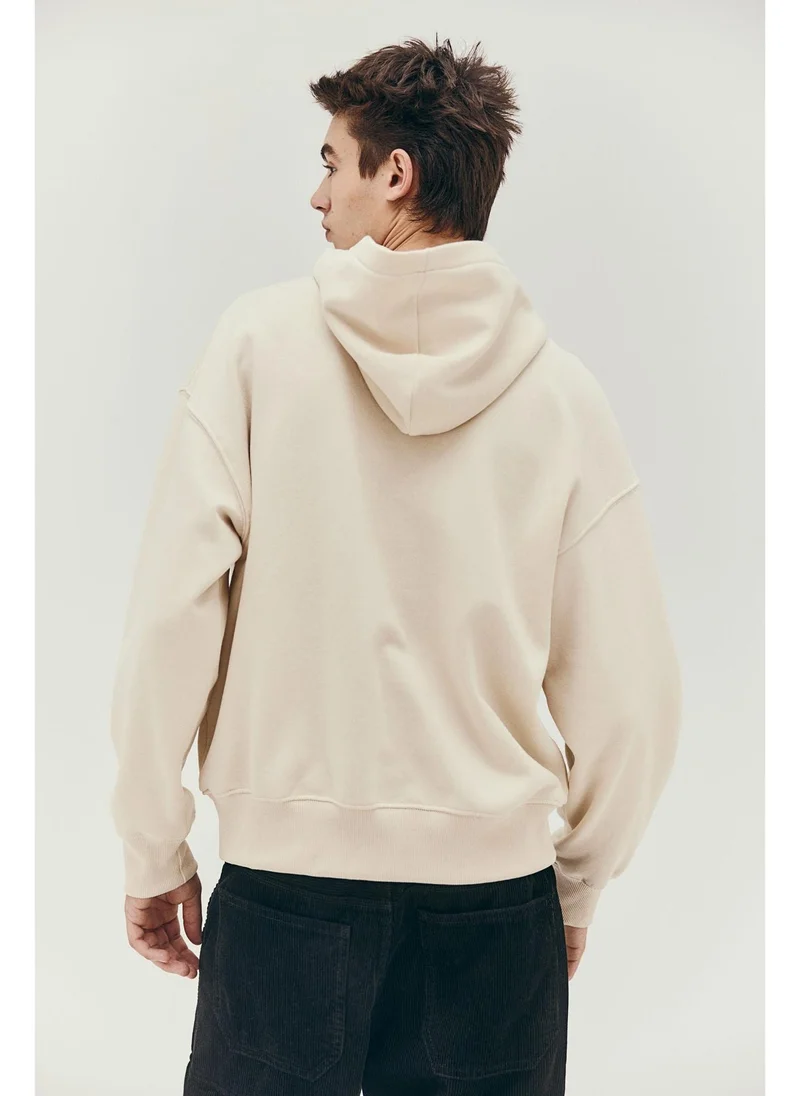 اتش اند ام Oversized Fit Printed hoodie