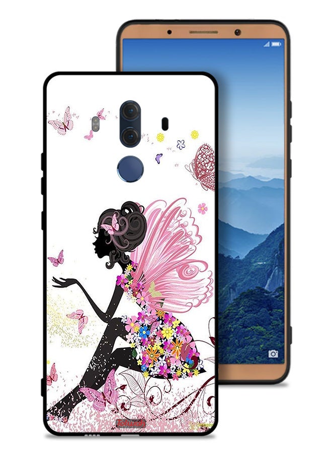 Tolwak Huawei Mate 10 Pro Protective Case Cover Butterfly Girl Artwork - Image 1