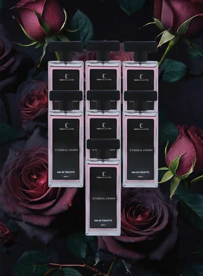 فانسي كوليكشون 7 قطع عطر أثيريل تشارم فانسي للنساء 100 مل - Image 1