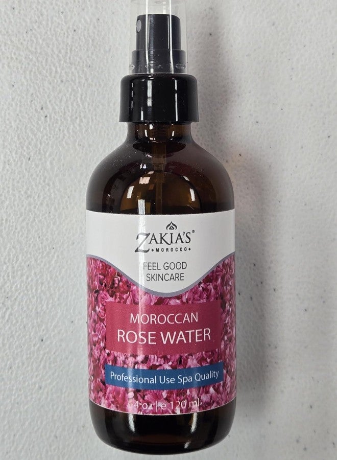 Zakia's Morocco HYDROSOL Water Collection (Rose Water, 4 oz) - Moroccan Rose Water for Face & Hair - 4 oz - Image 4