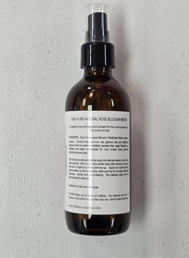 Zakia's Morocco HYDROSOL Water Collection (Rose Water, 4 oz) - Moroccan Rose Water for Face & Hair - 4 oz - Image 5