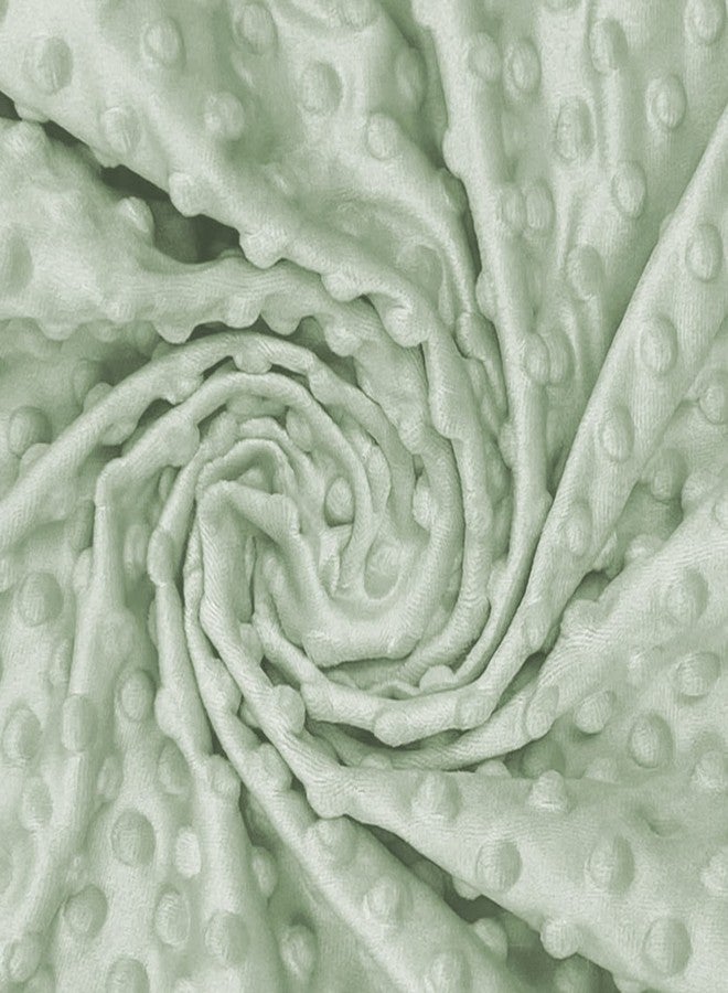 Little tots Changing Pad Cover, Ultra Soft Minky Dots Plush Changing Table Covers Breathable Mink Changing Table Sheets Cover Wipeable Changing Pad Covers for Infants Newborn Baby Girl Boy (Meadow Mist) - Image 2