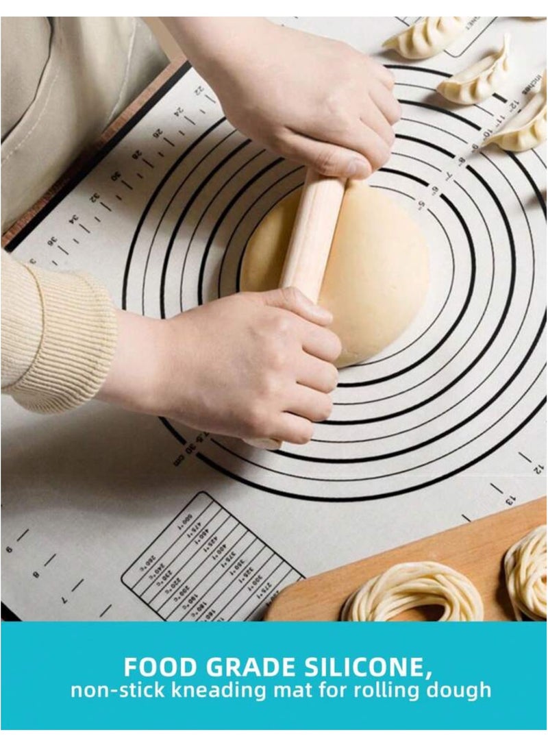 Rollable silicone baking mat for baking cakes and pastries - Image 2