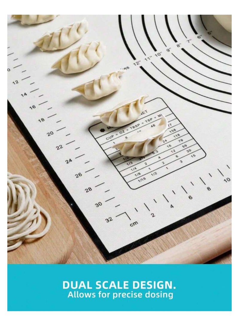 Rollable silicone baking mat for baking cakes and pastries - Image 3