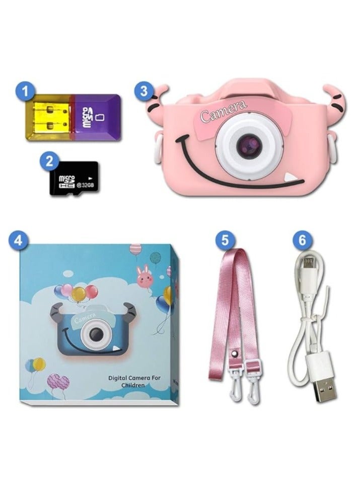 Kids Digital Camera – FHD 1080P Video & 12MP Photo Camera with 16X Zoom, 2.0" Screen, Selfie Mode, 32GB Memory Card, Lanyard – Compact Point & Shoot Camera for Photography, Vlogging & Kids Travel Use - Image 5