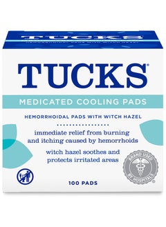 Tucks Tucks, Medicated Cooling Pads, 100 Pads  - Image 1