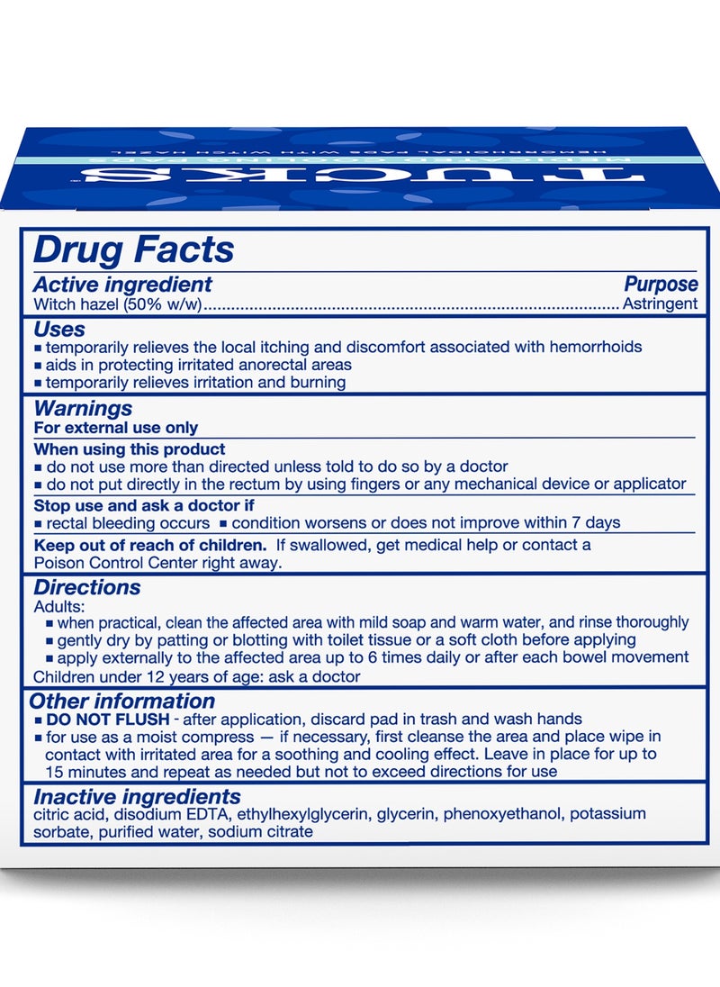 Tucks Tucks, Medicated Cooling Pads, 100 Pads  - Image 2