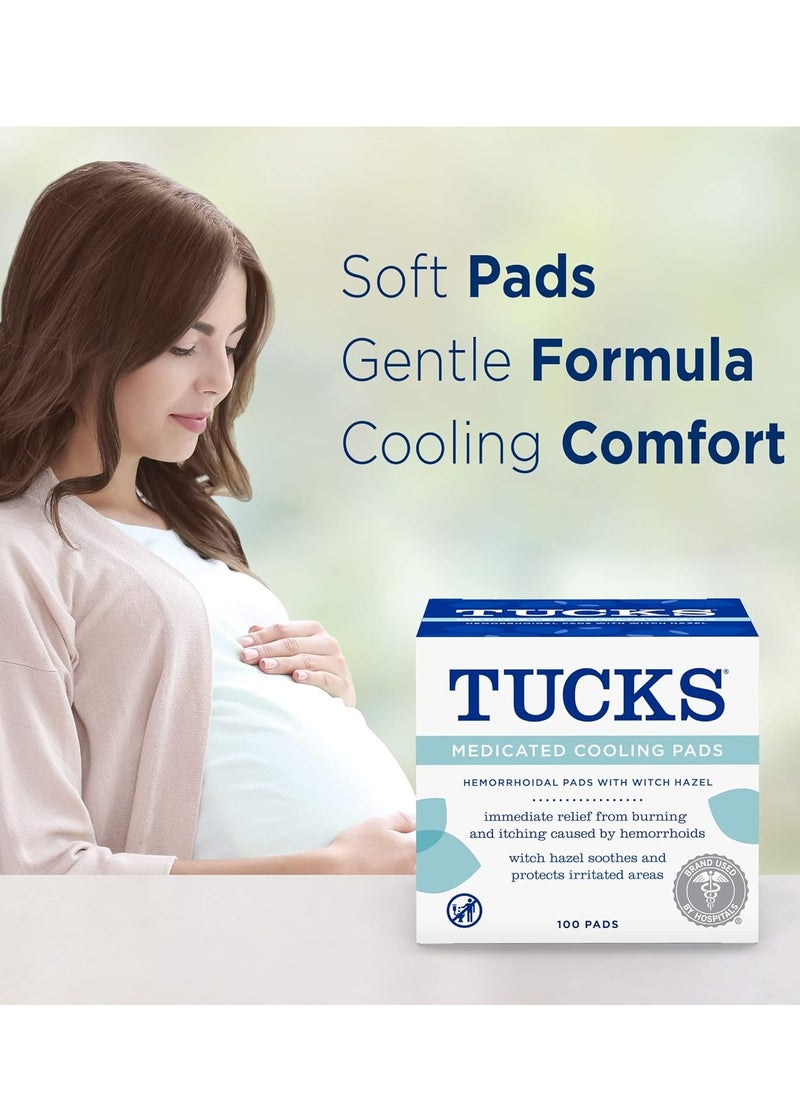 Tucks Tucks, Medicated Cooling Pads, 100 Pads  - Image 4