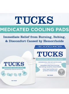 Tucks Tucks, Medicated Cooling Pads, 100 Pads  - Image 3