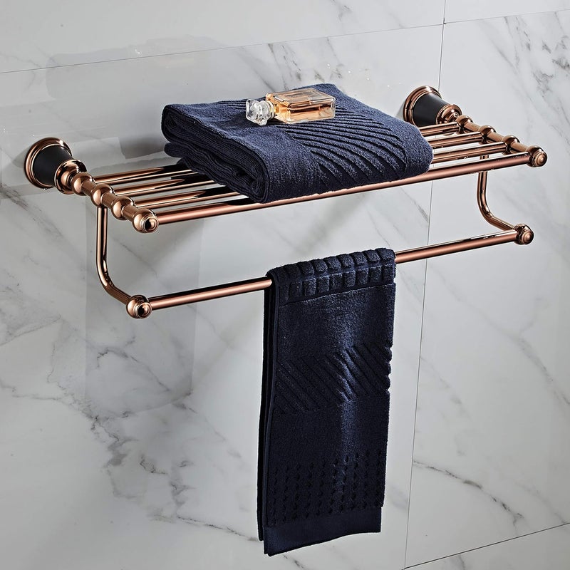 Alton ALTON CopperBlack, Brass Towel Rack, (24-INCH) - Image 2